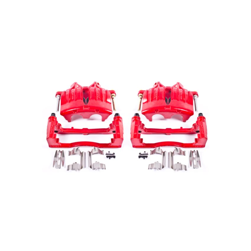PowerStop S4798A Red Powder Coated Calipers