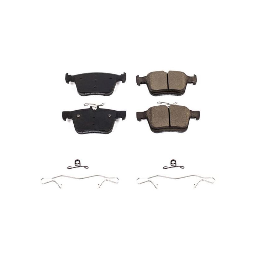 PowerStop 17-1761 PowerStop - Z17 Low-Dust Ceramic Brake Pads with Hardware