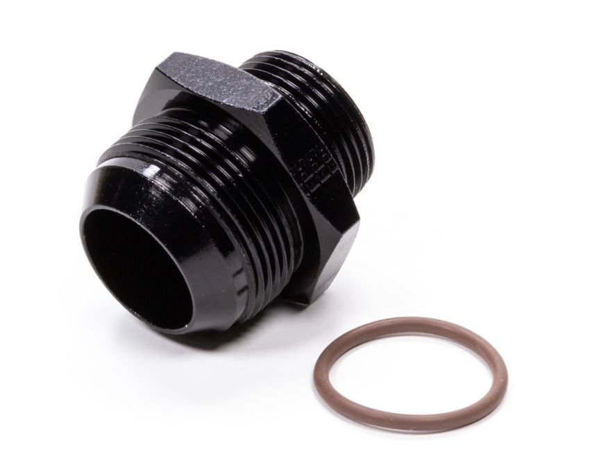 FRAGOLA FRG495123-BL #20 x 1-5/16-12 (#16) Radius O-Ring Fitting Bk