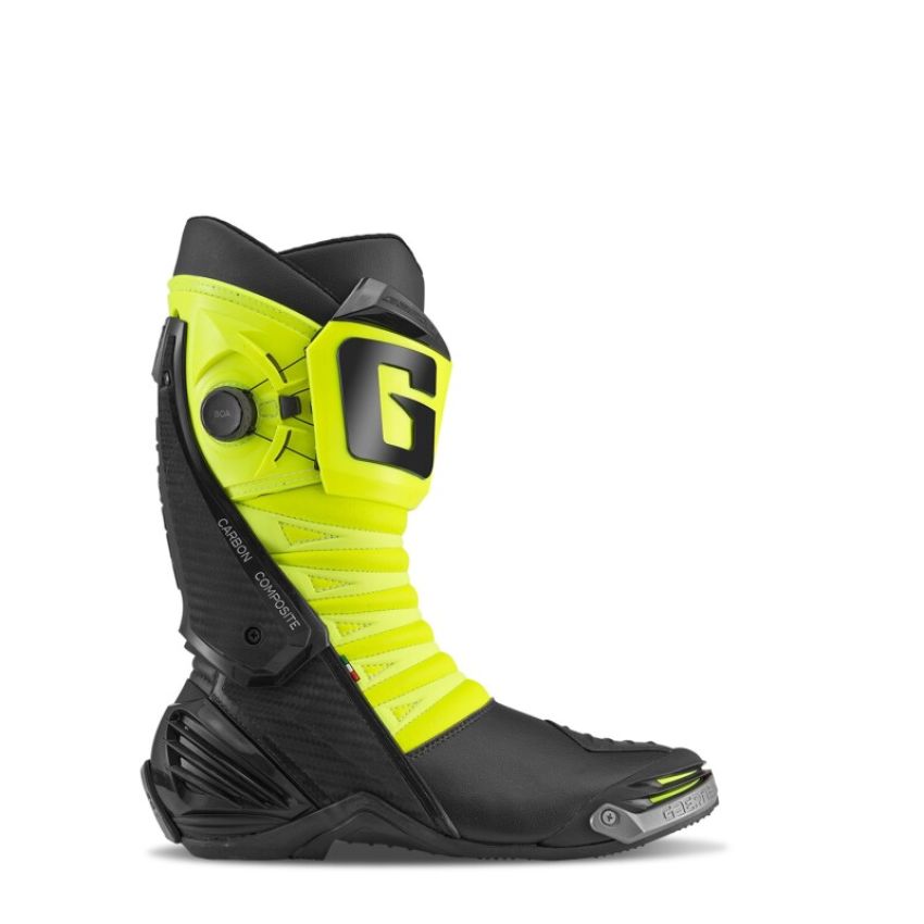 Gaerne 2460-019-13 GP1 LS Boot Black/Fluorescent Yellow Size - 13