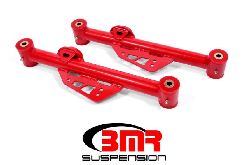 BMR Suspension TCA014R Lower Control Arms, DOM, Non-adjustable, Polyurethane Bushings