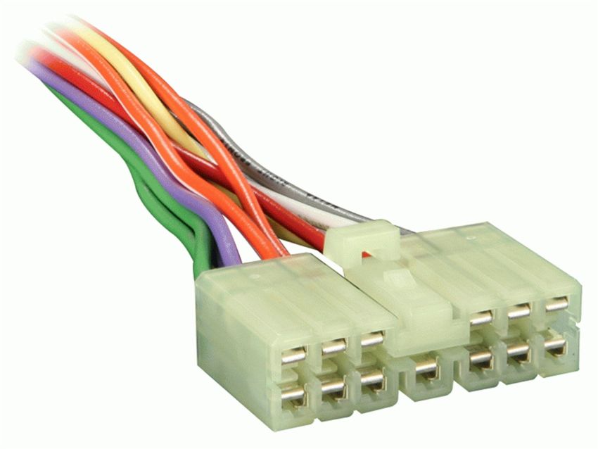 Metra 71-1782 Reverse Wiring Harness for Select 1986-up Geo, 1994-1995 Honda, and 1985-up Isuzu Vehicles OEM Radio