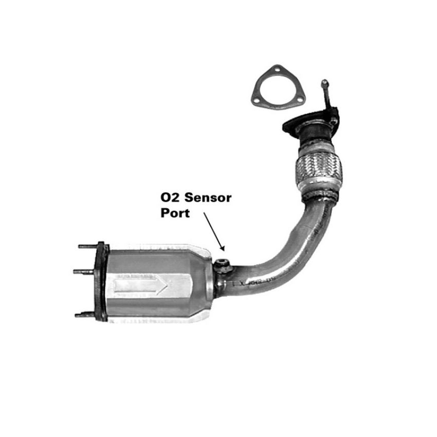 AP Exhaust 641128 Federal / EPA Catalytic Converter - Direct Fit