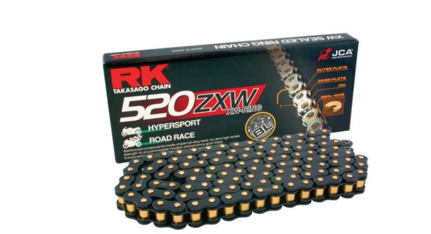 RK Chain BL520ZXW-100 BL520ZXW-100L XW-Ring - Black Scale