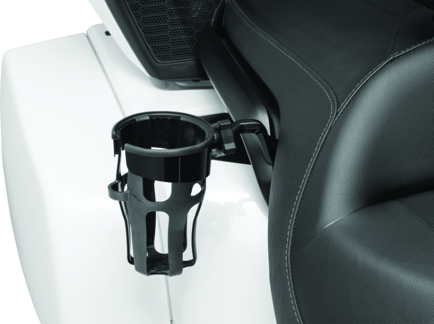 Kuryakyn 6493 Reflex Drink Holder-Passenger Mount Black