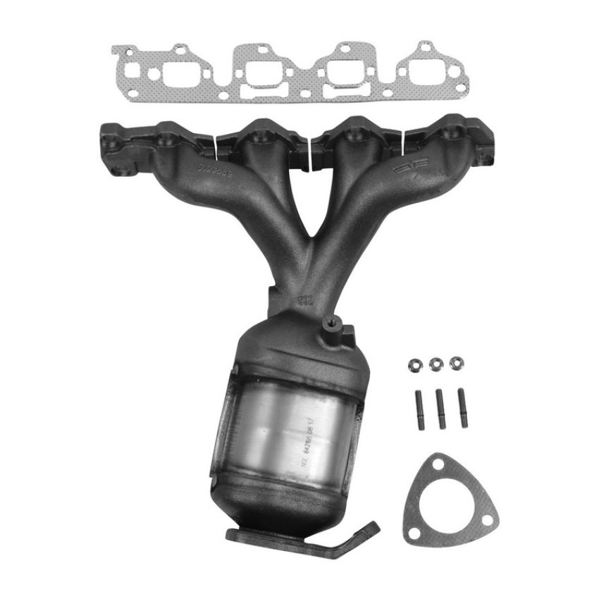 AP Exhaust 642198 Federal / EPA Catalytic Converter - Direct Fit w/ Integrated Manifold