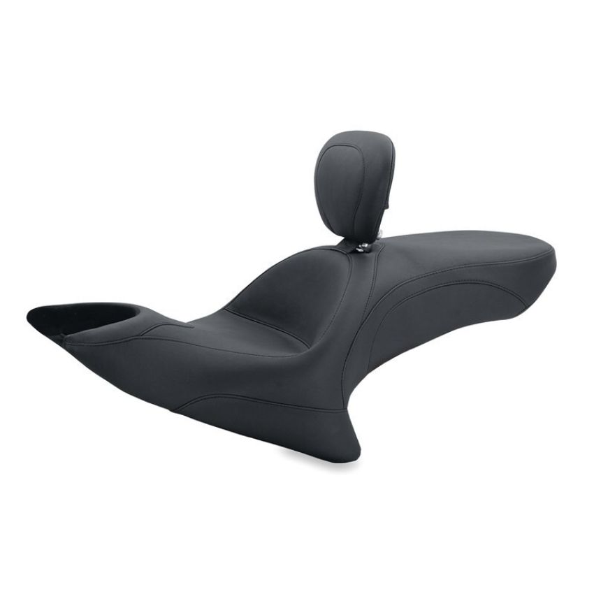 Mustang Motorcycle 79566 Mustang 10-17 Victory Cross Roads, Cross Country, Hard-Ball, Magnum Touring 1PC Seat - Black