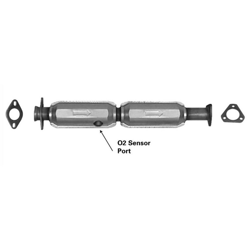 AP Exhaust 642676 Federal / EPA Catalytic Converter - Direct Fit
