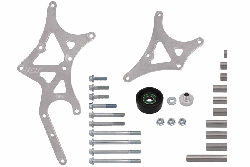 ICT BILLET ICT551519X-3 LS Truck Alternator and Power Steering Kit Drive