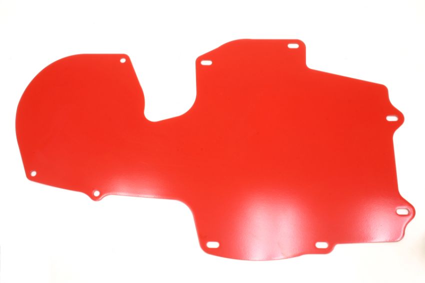 BMR Suspension FP002R BMR 70-81 2nd Gen F-Body A/C Delete Panel (Aluminum) - Red