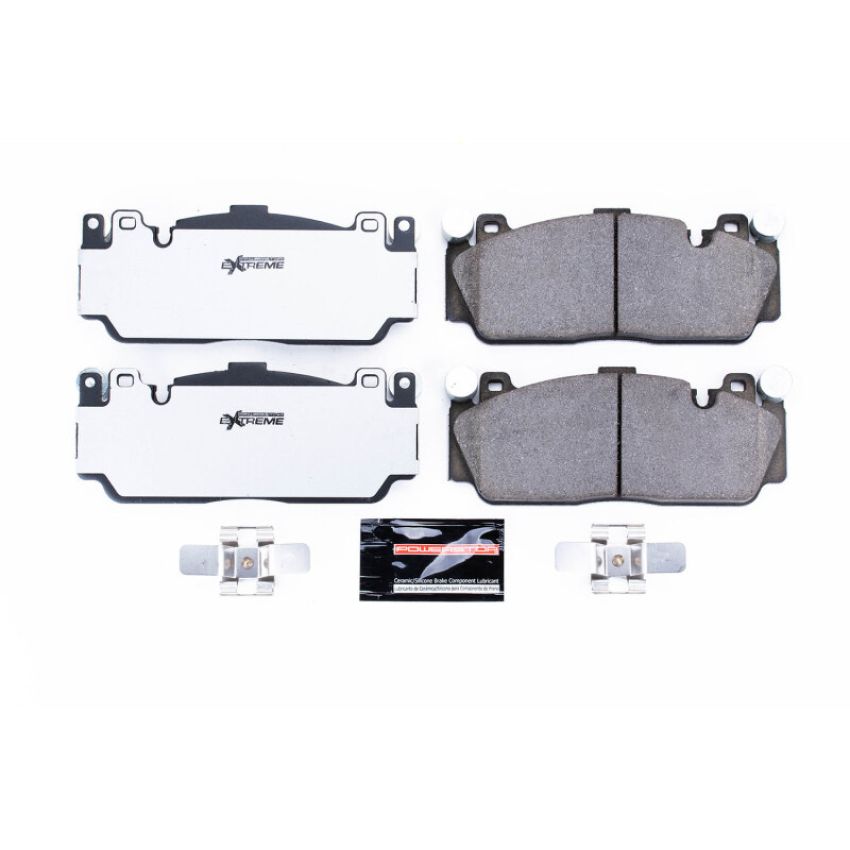 PowerStop Z26-1648 PowerStop - Z26 Performance Carbon-Fiber Ceramic Brake Pads with Hardware Kit