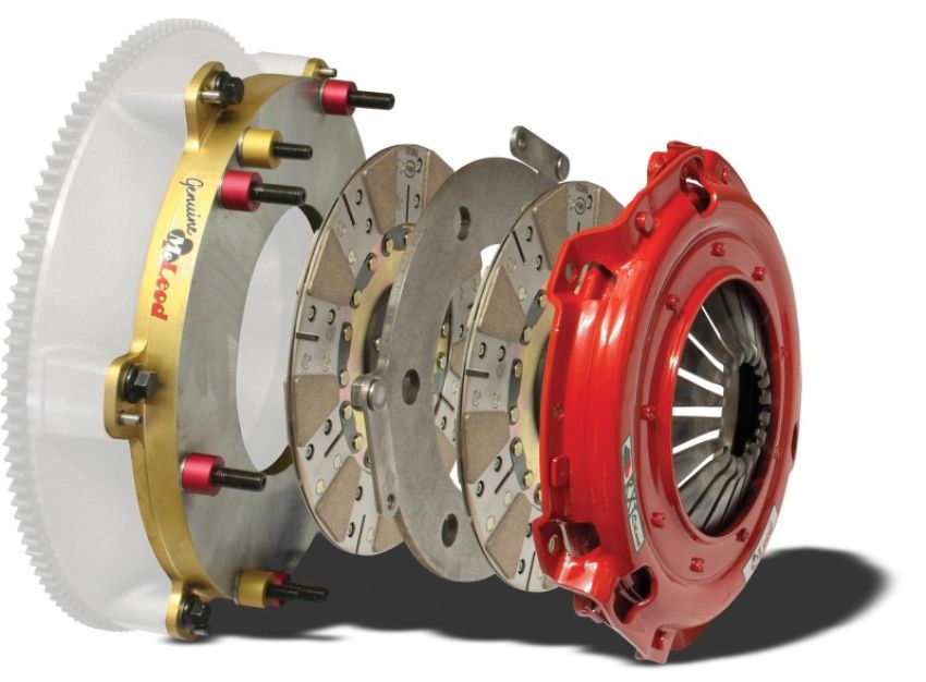 McLeod Racing 6976-07M McLeod RXT Corvette 2009 Up LS9 MODular Assy Spg Hub 1-1/8 X 26 Spl W/Street Base Plate