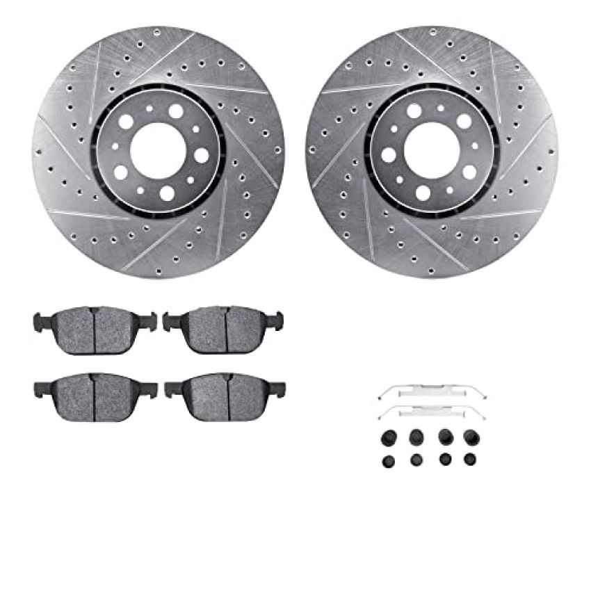 Dynamic Friction 7612-27049 Rotor Kit