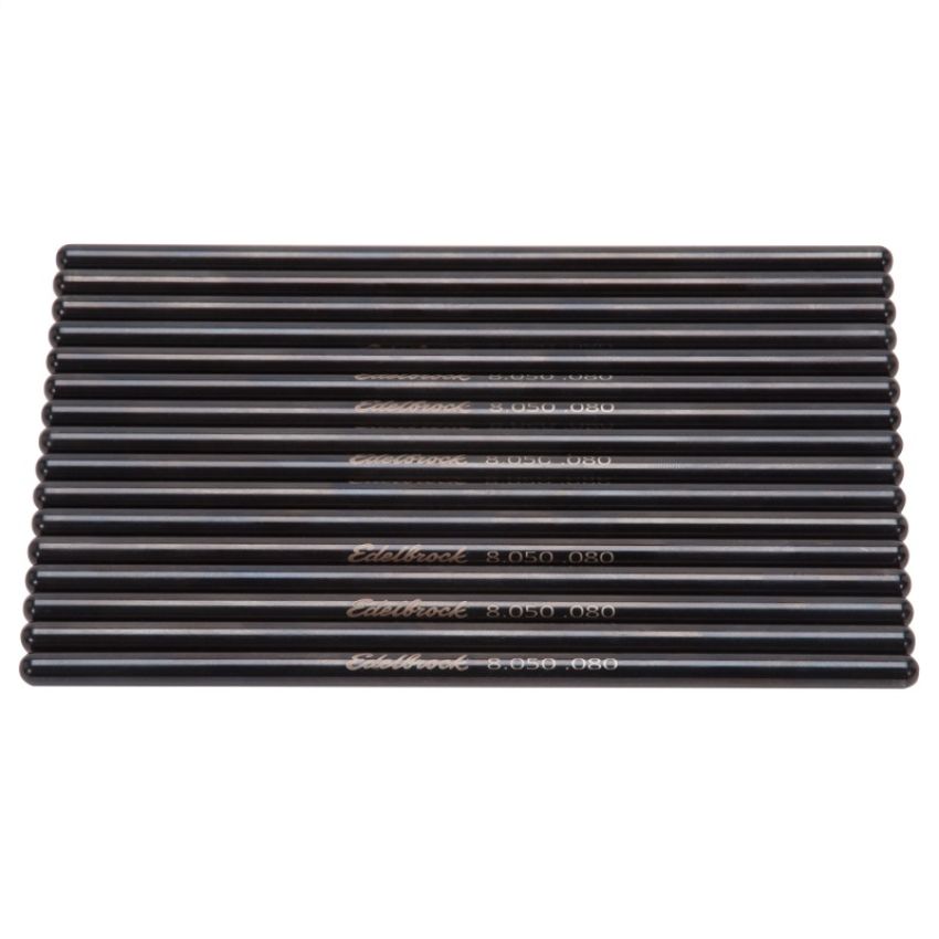 Edelbrock 9637 Push Rod Hardened Kit for Perf/Perf RPM Heads for 66-91 AMC