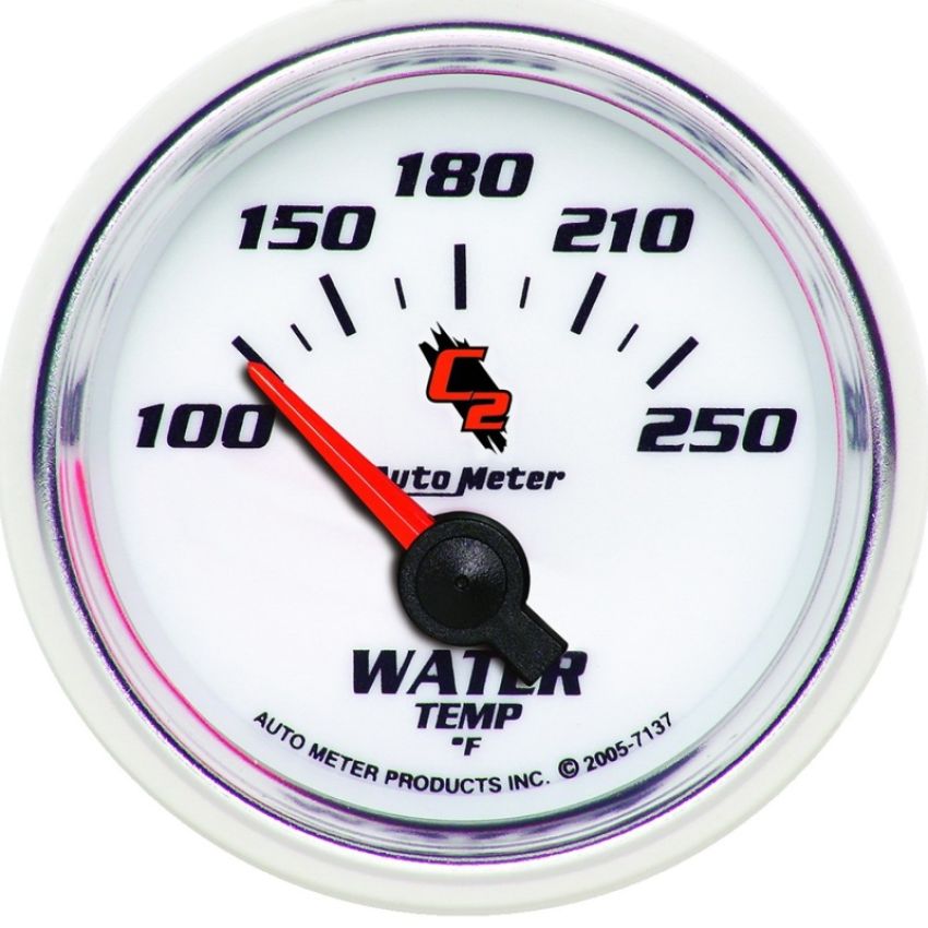 AutoMeter 7137 GAUGE, WATER TEMP, 2 1/16