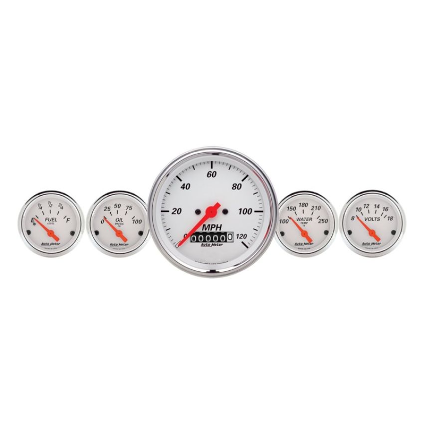 AutoMeter 1340 GAUGE KIT, 5 PC., 3 3/8