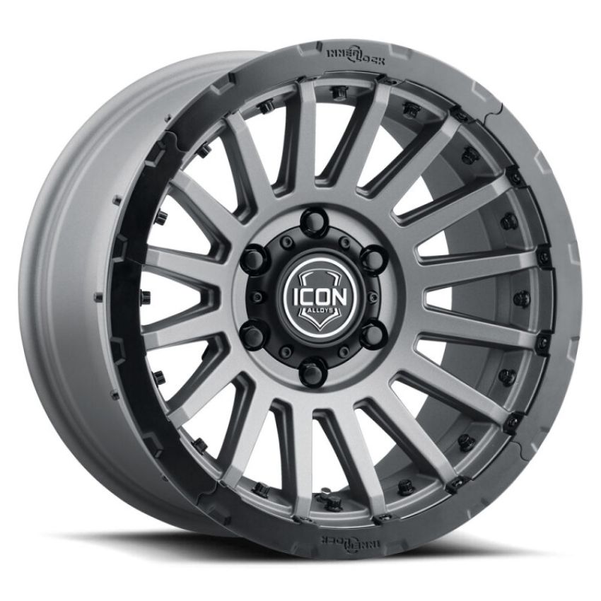 ICON 23618909066CH Alloy Recon Pro - 18X9 / 6X5.5 / 40MM / 6.6in. BS - Charcoal