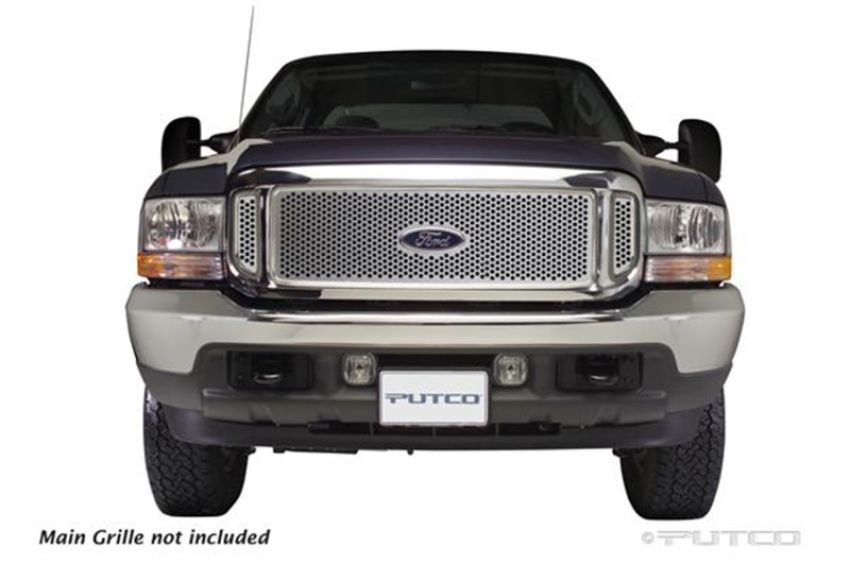 Putco 85105 99-04 Ford SuperDuty - Side Vents Only Punch Stainless Steel Grilles