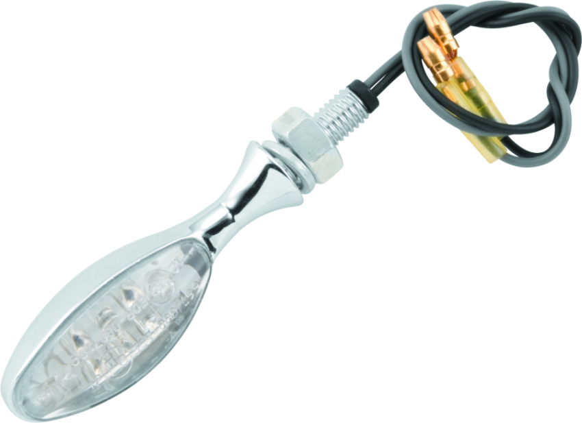 BikeMaster 266218 LED Torpedo Pair Chrome