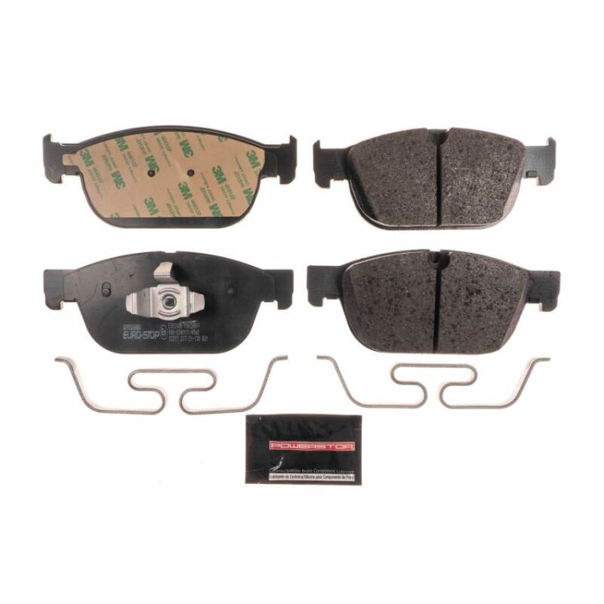PowerStop ESP2480 EuroStop ECE-R90 Certified Brake Pad Set