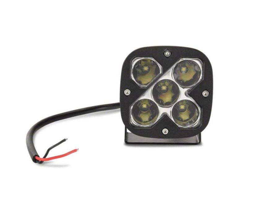 Raxiom J130033 3-In Square High-Powered LED Light Universal (Some Adaptation May Be Required)