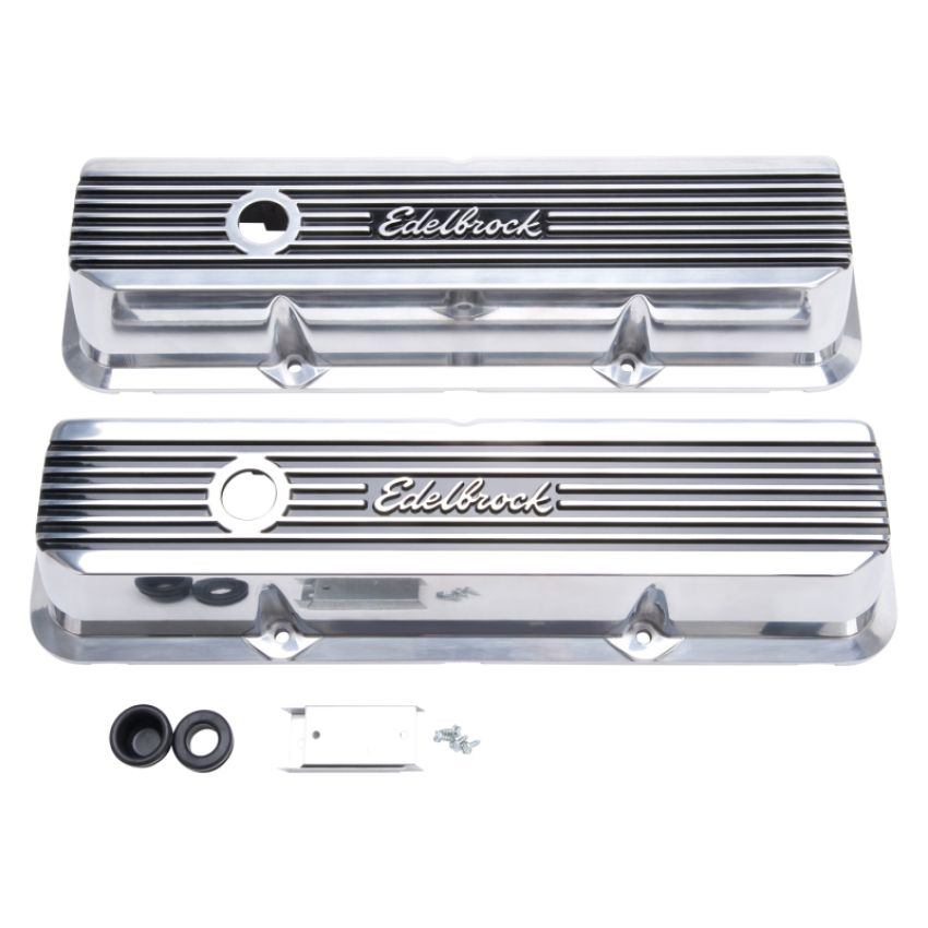 EDELBROCK EDE4277 BBF FE Elite II Series Valve Covers