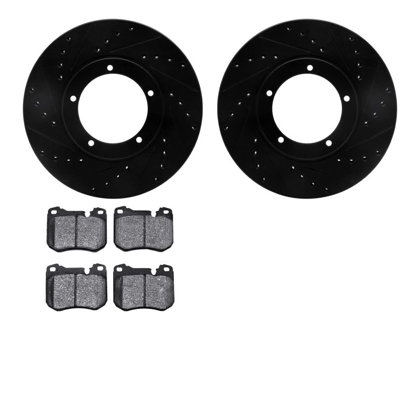 Dynamic Friction 8502-02050 Rotor Kit