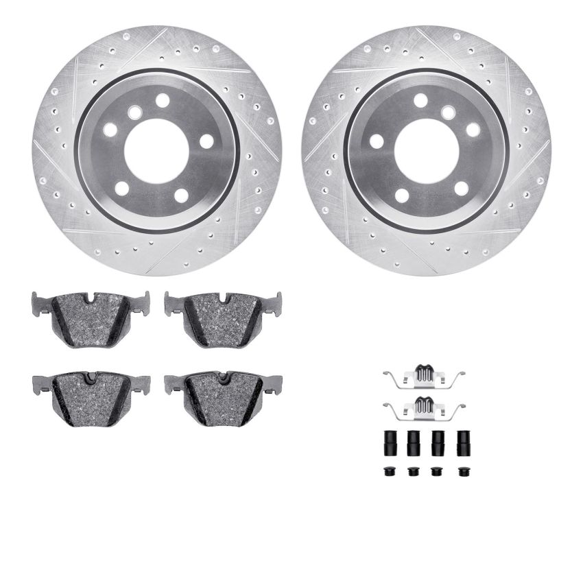 Dynamic Friction 7612-31068 Rotor Kit