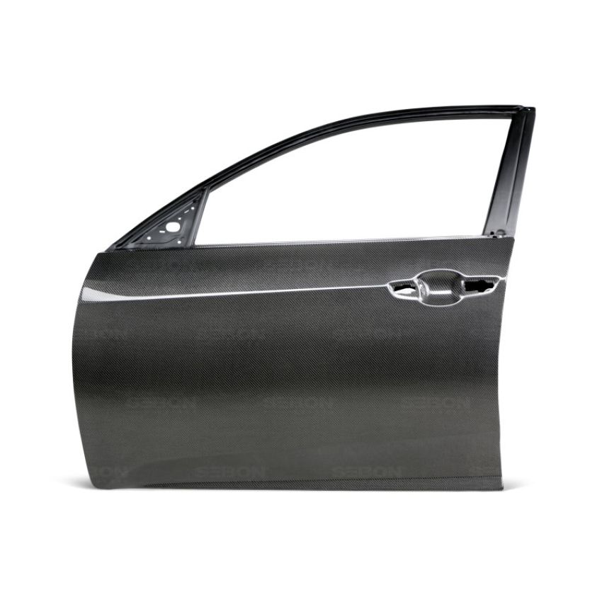 Seibon DD17HDCVR-F 2017 Honda Civic Type-R OE Style Gloss Carbon Fiber Front Doors