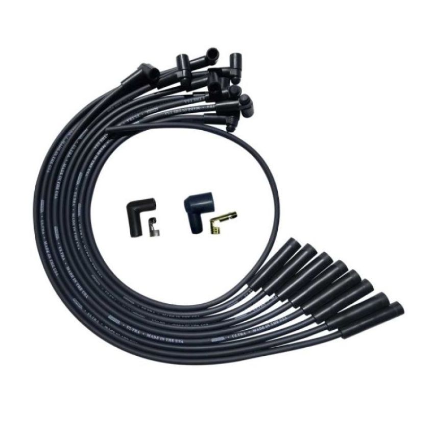 MOROSO MOR51540 Ultra Plug Wire Set BBC Over V/C Black