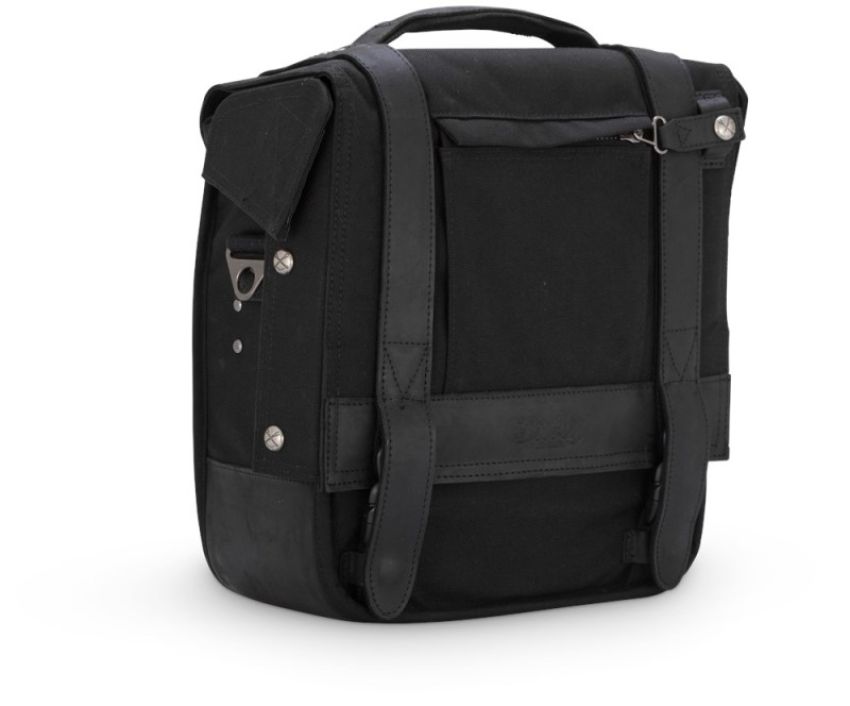 Burly Brand B15-1000B Voyager Saddlebag Each - Black