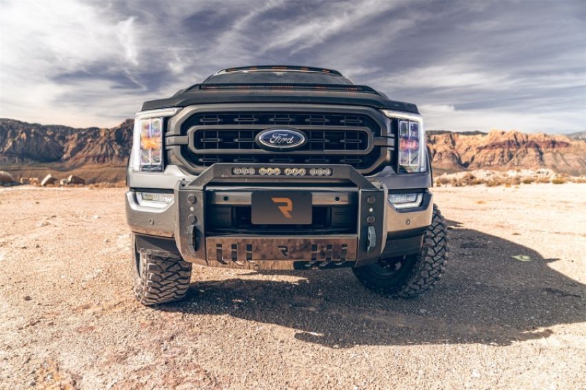 N-Fab F22BB01-TX HVM Bull Bar 21-23 Ford F150 - Tex. Black