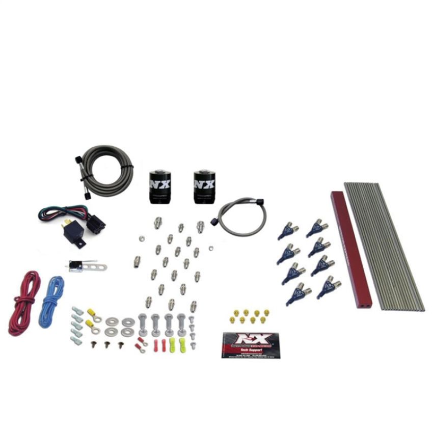 Nitrous Express 80010-00 8 CYLINDER LT1, LS1 PRO PIRANHA NOZZLE GAS LESS BOTTLE