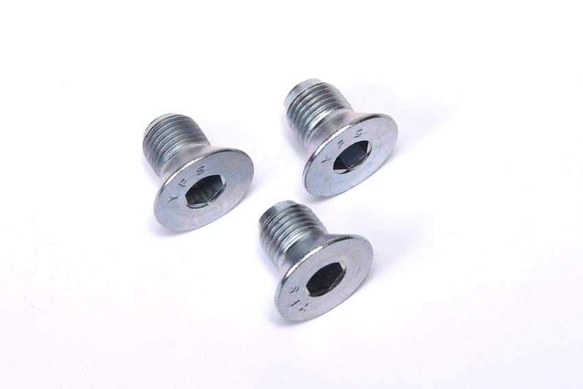 Ti22 PERFORMANCE TIP1580 Left Front Rotor Bolts Steel 3pcs 1/2x20 1in