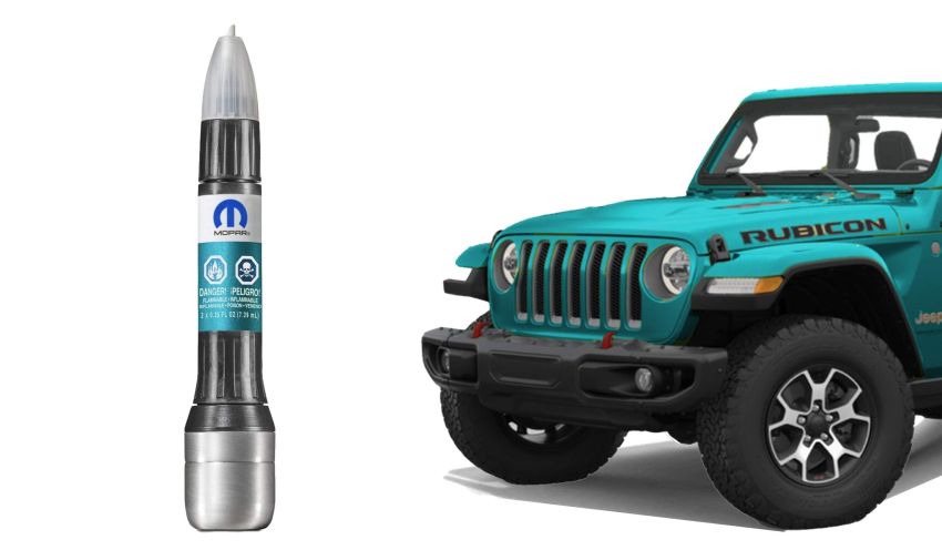 Mopar PPT Bikini Pearl 2019 JL Wrangler Touch Up Paint Genuine 4-in-1 Touchup Paint Pen ​Tube