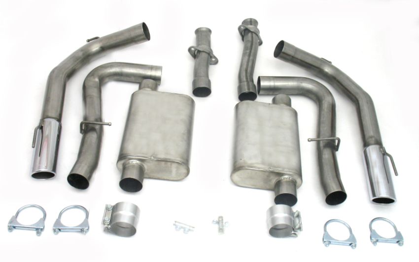 JBA 40-2625 99-04 Ford Mustang Cobra IRS 4.6L 4V 409SS Dual Rear Exit Cat-Back Exhaust
