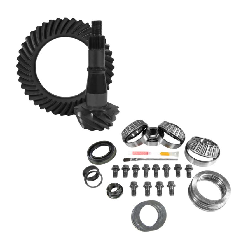 Yukon Gear & Axle YGK2248 Yukon 9.5in GM 3.42 Rear Ring & Pinion Install Kit Axle Bearings and Seals