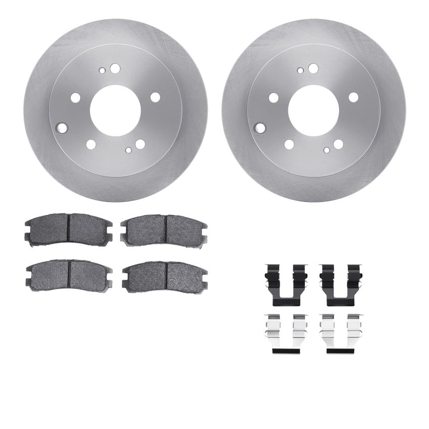 Dynamic Friction 6512-72233 Rotor Kit