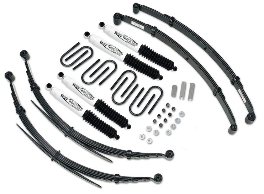 Tuff Country 13743KN 88-91 Chevy Suburban 3/4 Ton 4X4 3in Lift Kit HD (w/52in Rr Springs SX8000)