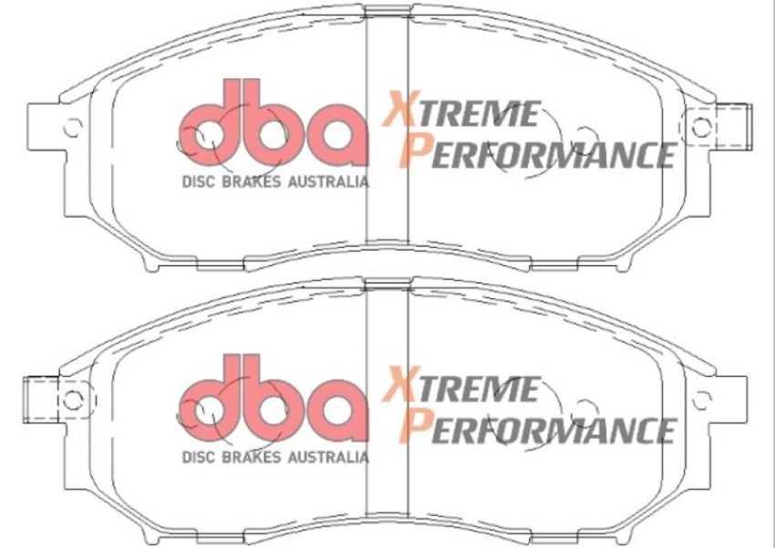 DBA 09 Nissan 350Z / 05-08 Infiniti G35 w/o Brembo XP650 Front Brake Pads