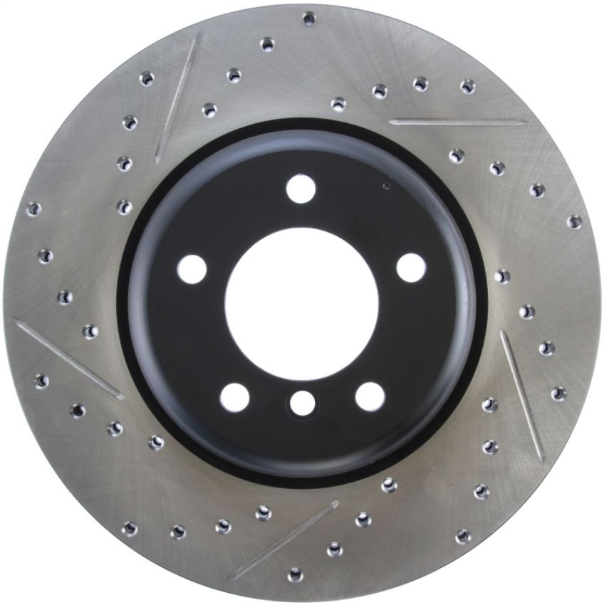 Stoptech 127.34104R Slotted & Drilled Sport Brake Rotor