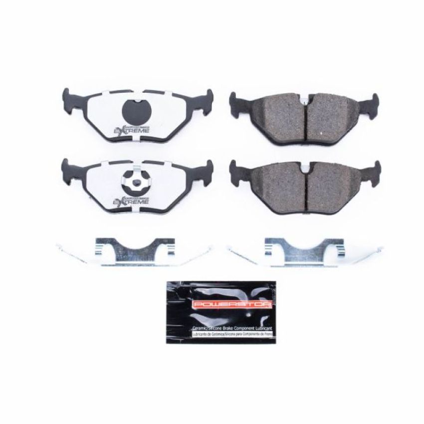 PowerStop Z26-396 PowerStop - Z26 Performance Carbon-Fiber Ceramic Brake Pads with Hardware Kit