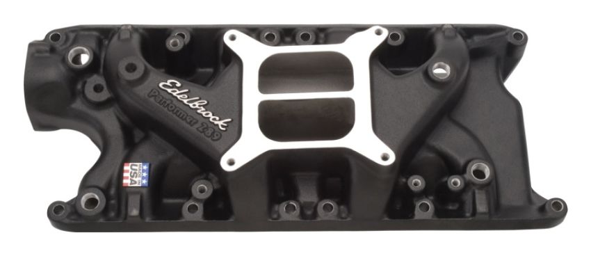 EDELBROCK EDE21213 SBF Performer Manifold - 260/302 - Black