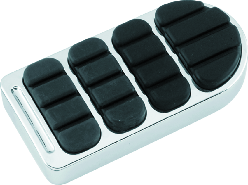 Kuryakyn 8044 ISO Longhorn Brake Pedal Pad Chrome
