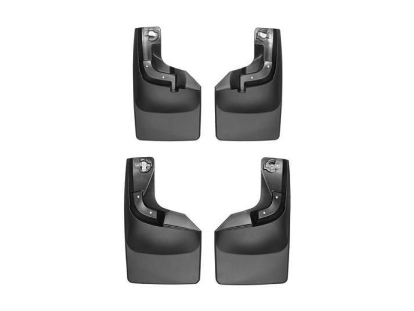WEATHERTECH WEA110065-120065 Black No Drill Mudflaps Ford F-250/F-350 2017 -