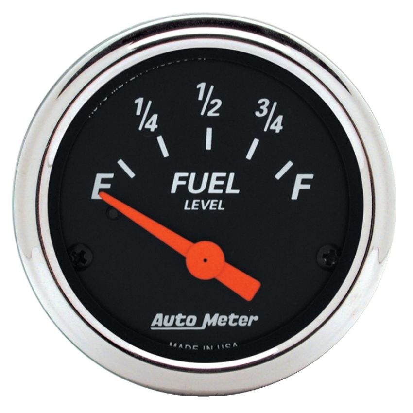 AUTOMETER ATM1422 2-1/16 D/B Fuel Level Gauge 0-90 Ohms