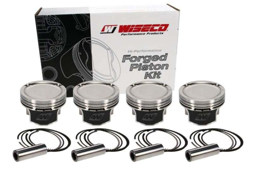 Wiseco K672M815AP Piston Set, Honda, R18A, 81.50 mm Bore, Sport Compact, Set of 4