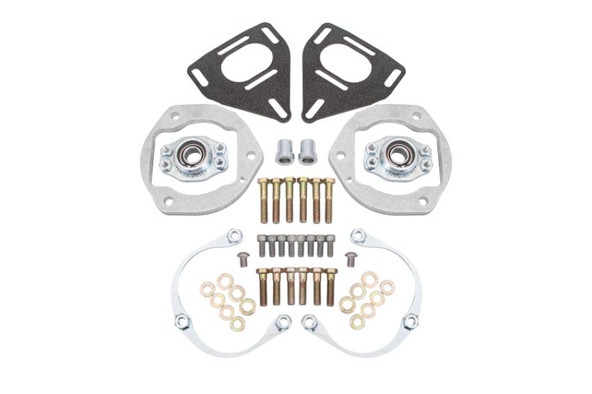 BMR Suspension WAK360H Caster camber plates, factory spring