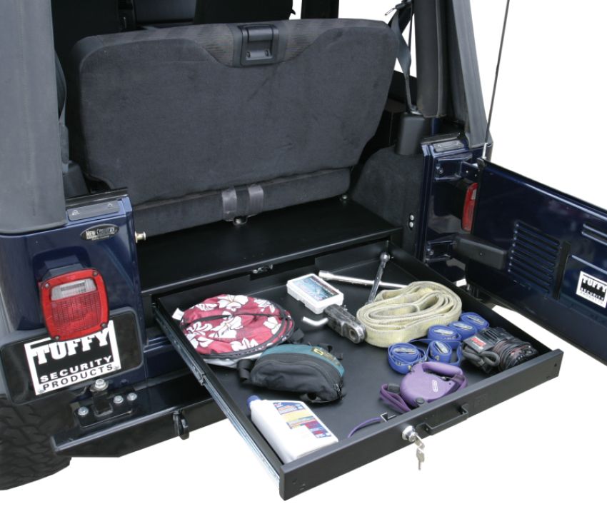 Tuffy Products 130-01 Tuffy Long Drawer Black