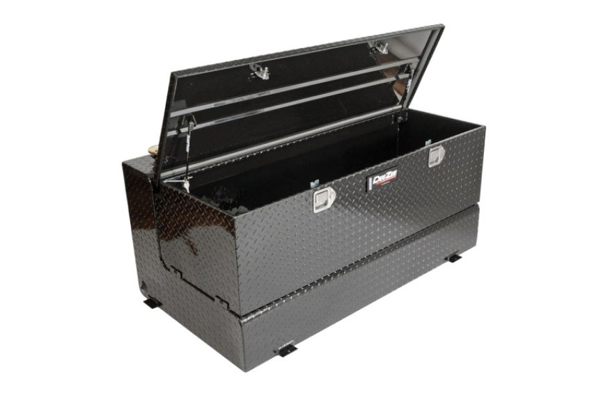 Dee Zee DZ91742XB Deezee Universal Tanks - Combo Auxiliary Black Tread Aluminum (92 Gal)